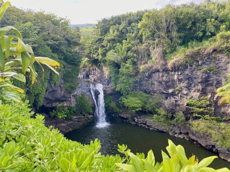 O'heo Gulch on the Road to Hana, Maui, Hawaii