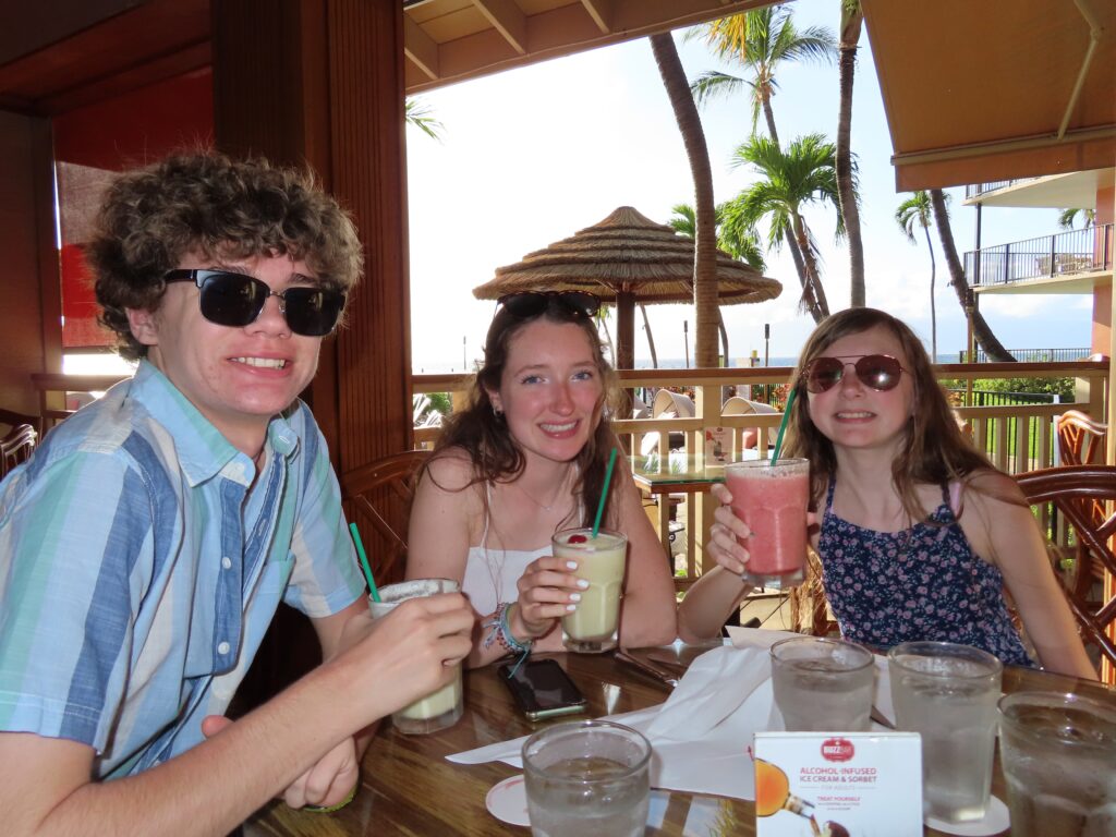 The Beach Club Restaurant in Ka'anapali Shores Resort, Maui Hawaii