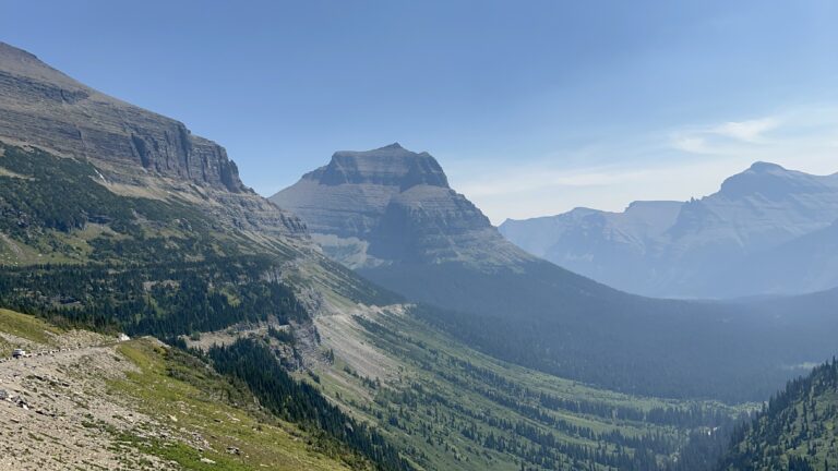 Going To The Sun Road in Glacier National Park Montana