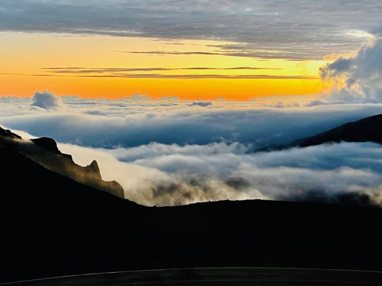 Haleakala Crater Sunrise Maui Hawaii