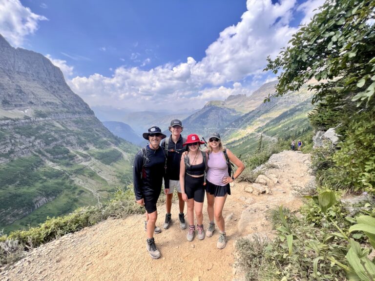 Highline Trail in Glacier National Park Montana, Postcards From Carrie