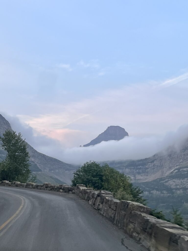 Going To The Sun Road in Glacier National park