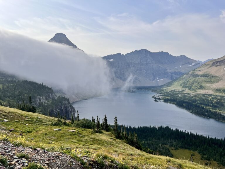 Hidden Lake Overlook in Glacier National Park, Montana