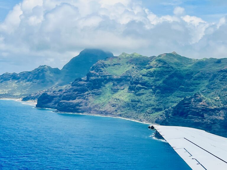 View of Na Pali Coast From Plains