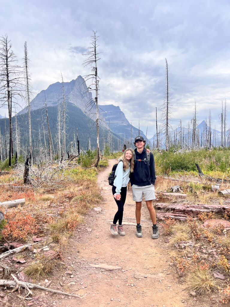 Hiking St. Mary's Falls in Glacier National Park, Montana