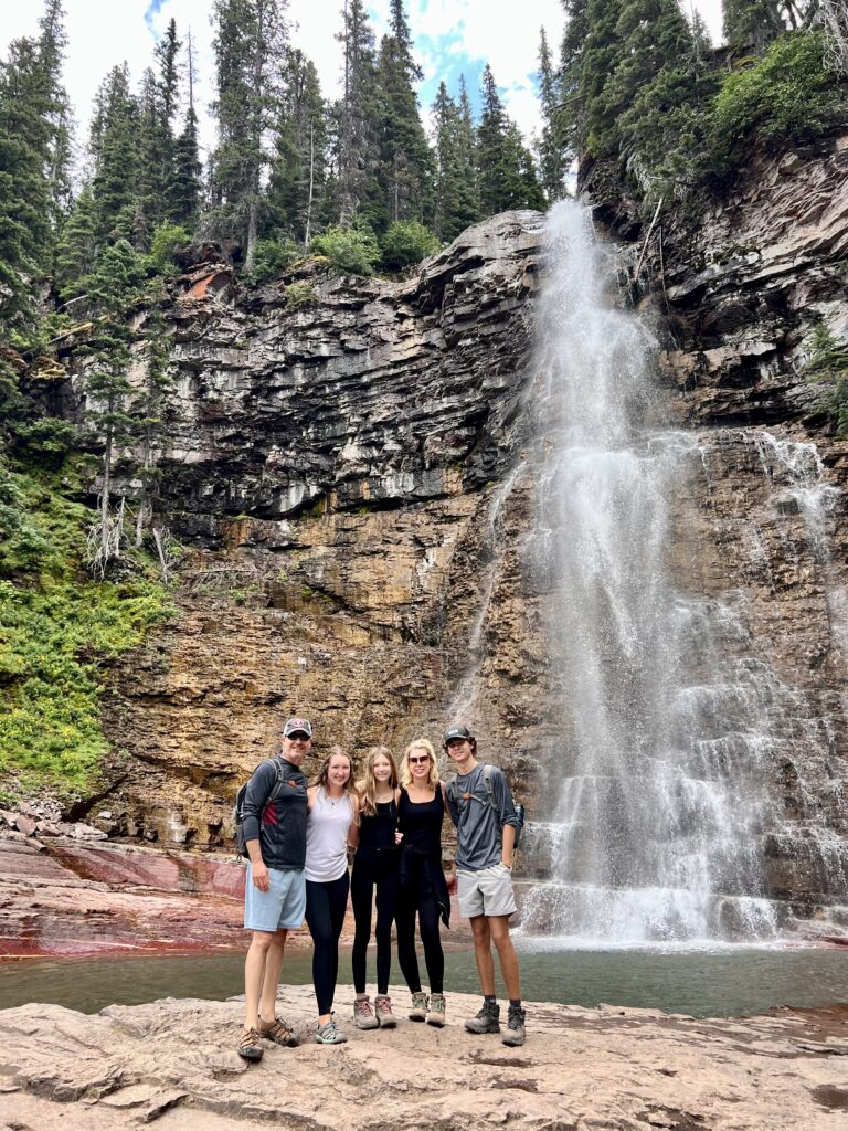 Virginia Falls in Glacier National Park, Montana