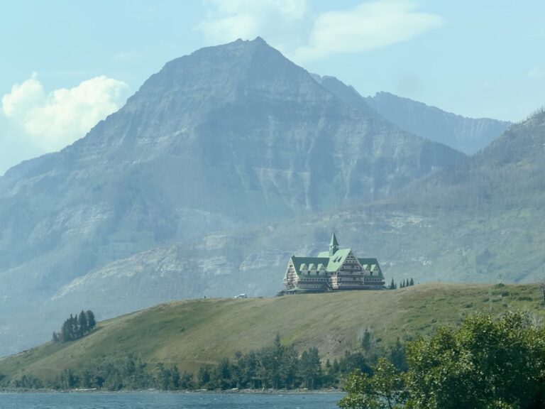 Prince Of Wales hotel in Waterton Lakes, Canada