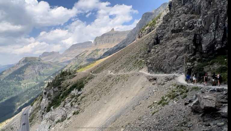 Highline Trail in Glacier National Park Montana