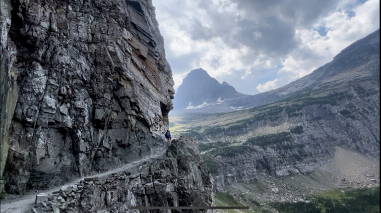 Highline Trail in Glacier National Park Montana