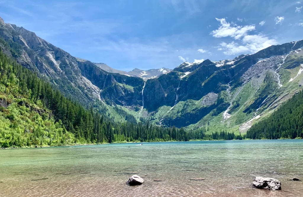 Avalanche Lake in Glacier National Park