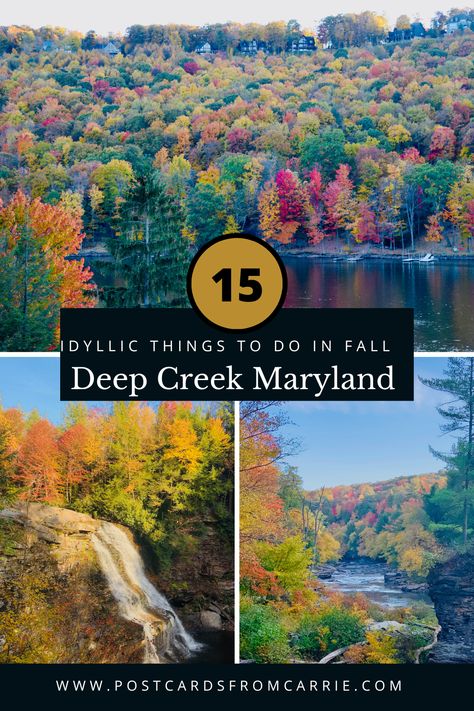 Top Idyllic Things To Do In Fall in Deep Creek Lake Maryland