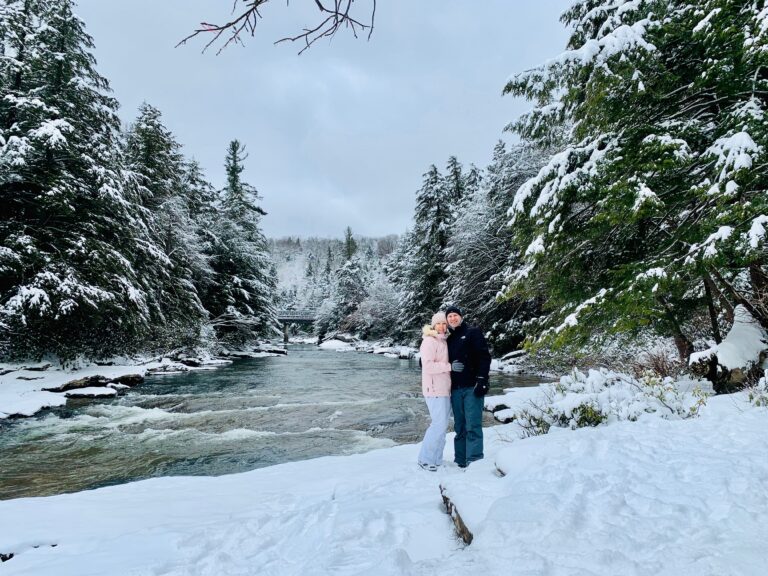 Winter IN DEEP CREEK LAKE