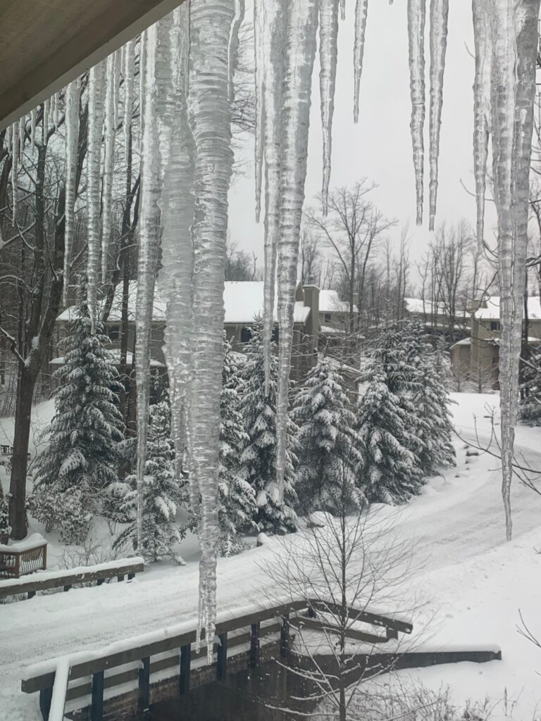 Icicles Deep Creek Maryland