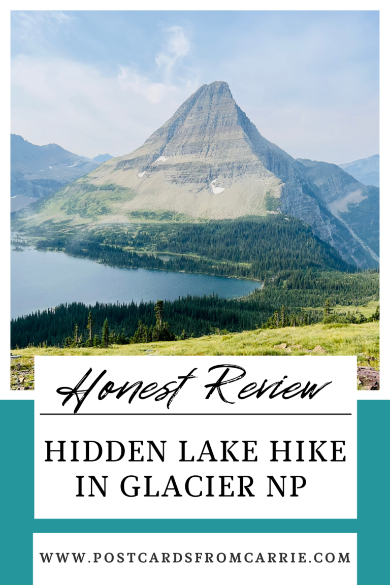 An honest review of the hike to hidden lake by Postcards From Carrie