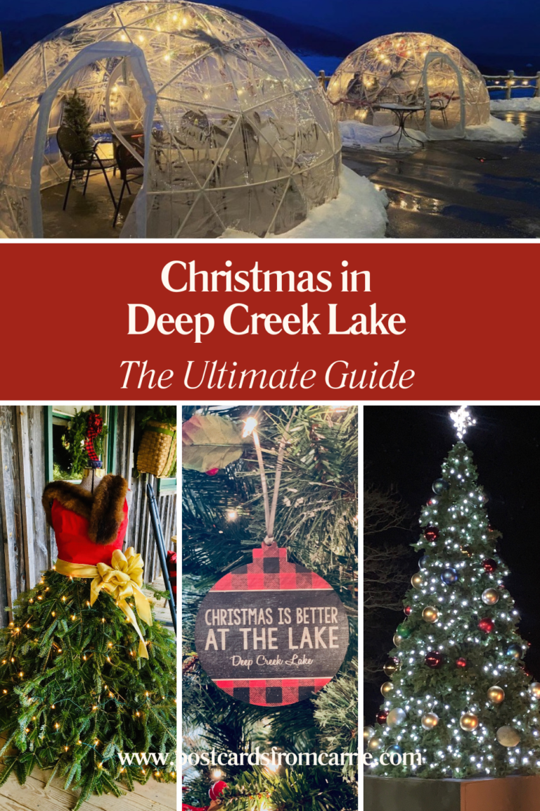 The Ultimate Guide to Christmas in Deep Creek Lake by Postcards From Carrie