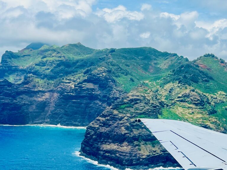 Na Pali Coast Views from airplane