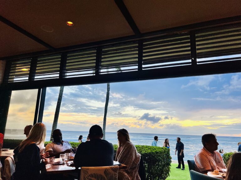 The Beach House restaurant in Kauai