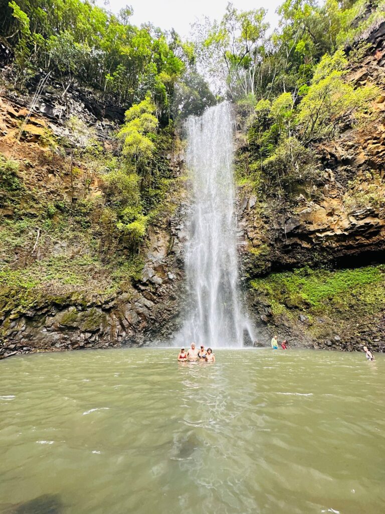 Secret Falls in Kauai