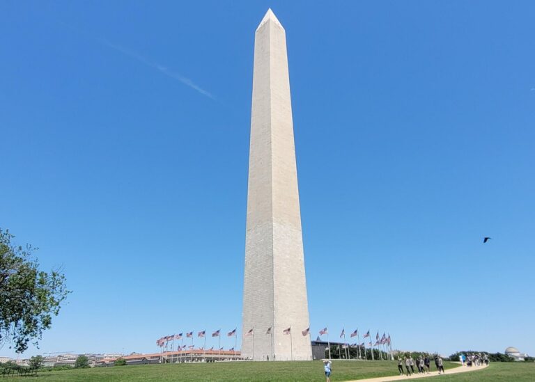 Washington Monument in Washington DC