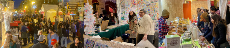 Downtown Holiday Market in Washington DC at Christmas