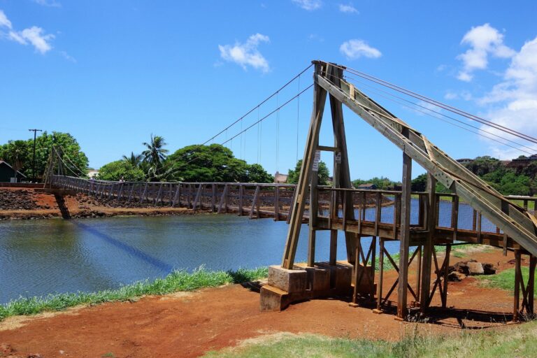 Swinging Bridge, Hanapepe Kauai