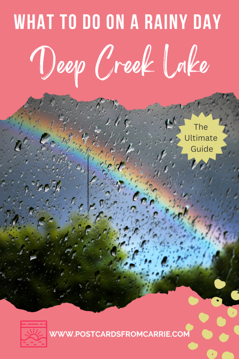 Deep Creek Lake Maryland Rainy Day Activities