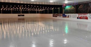 Ice Skating at JTF Ice Rink in Deep Creek, Maryland