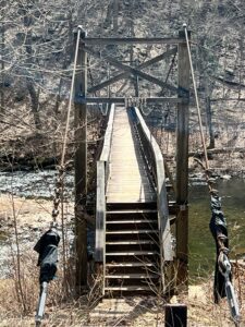 Savage River Bridge Loop Hiking Trail in Deep Creek Lake, Maryland