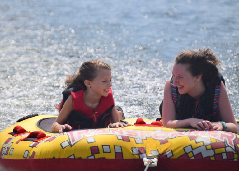 Tubing & boating are top things to do in Deep Creek Lake in the summer
