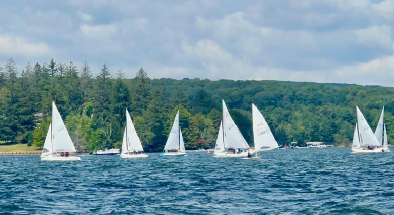 Deep Creek Lake Sailing School in Summer