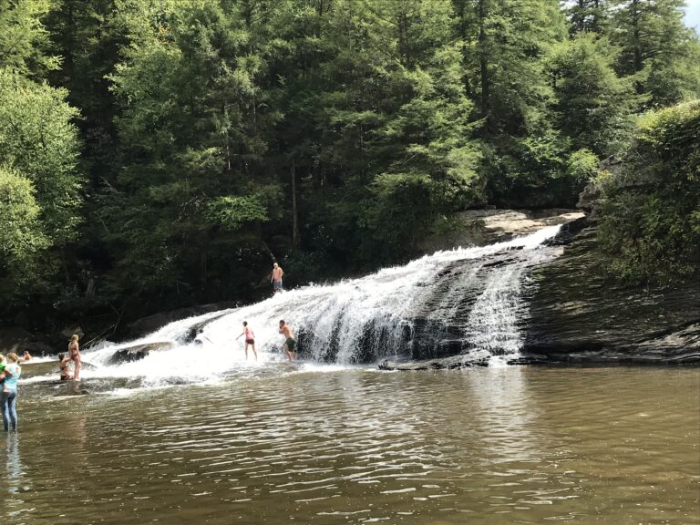 Summer at Swallow Falls in Deep Creek Lake, Maryland