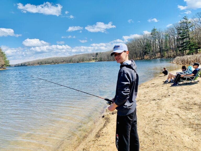 Fishing is a top thing to do during spring in Deep Creek Lake, Maryland