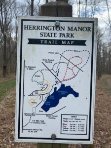Herrington Manor State Park Hiking Trail Map