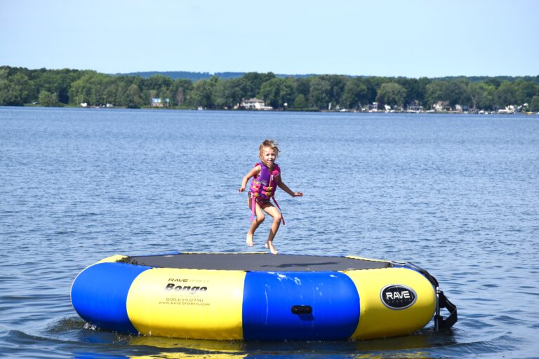 Water Trampoline in Deep Creek Lake Maryland