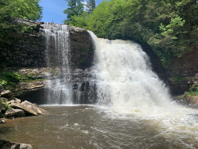 Mucky Creek Falls at Swallow Falls in Deep Creek