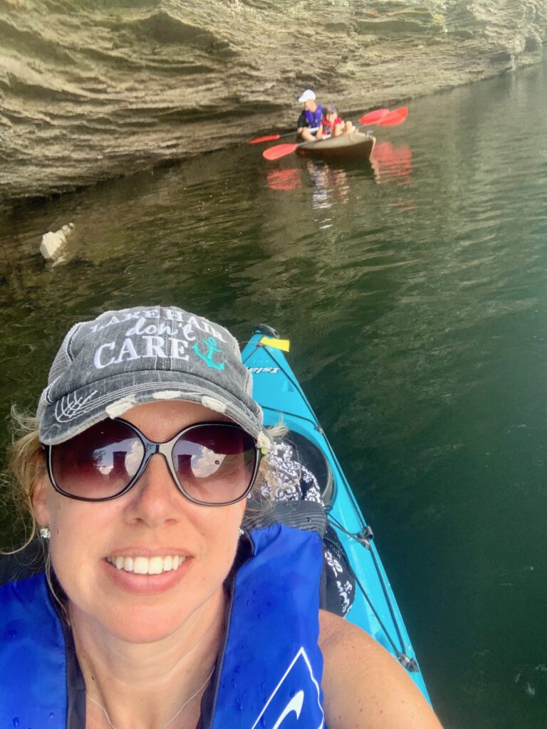 Kayaking in Deep Creek Lake Maryland