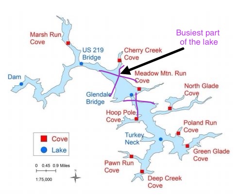 Guide to boating and water sports in Deep Creek Lake