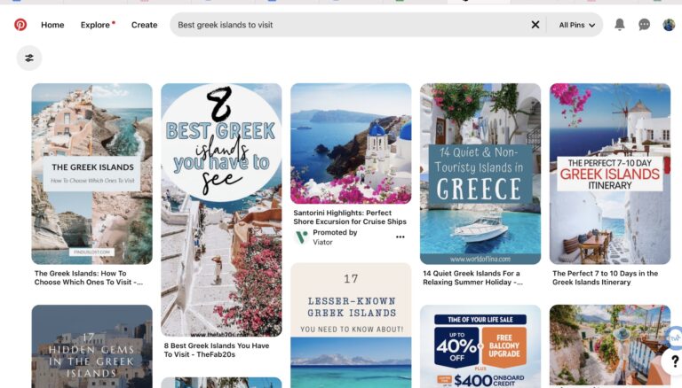 Use Pinterest to plan your family vacation