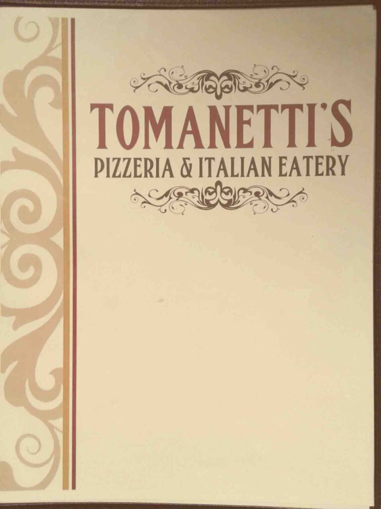 Tomanetti's Restaurant in Deep Creek Lake, MD