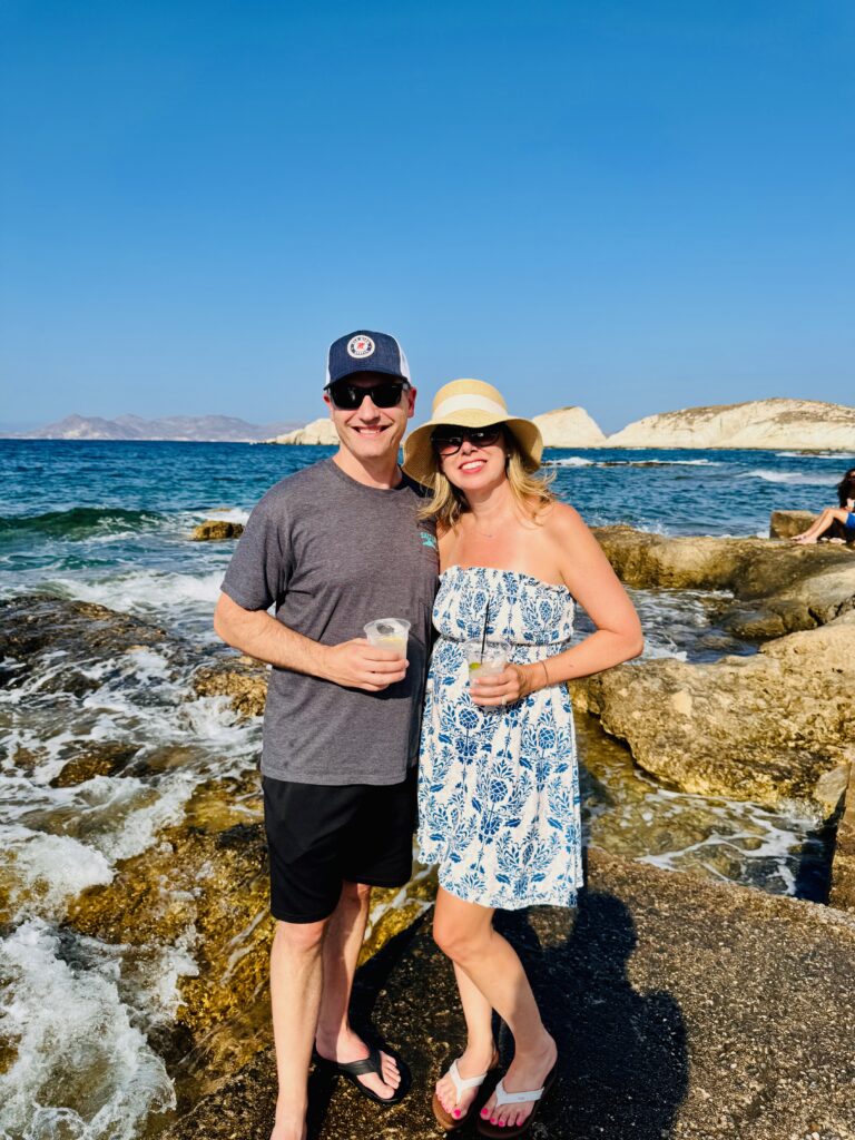 Mandrakia village in Milos, Greece