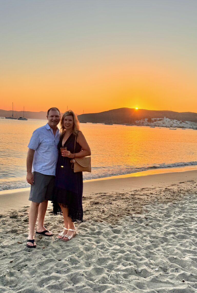 Sunset in Milos, Greece