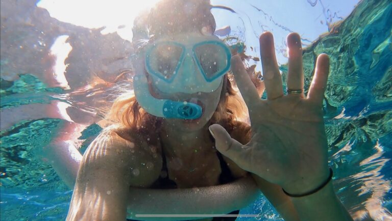 Snorkeling in Milos Greece