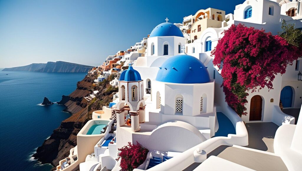 Santorini Greece Caldera