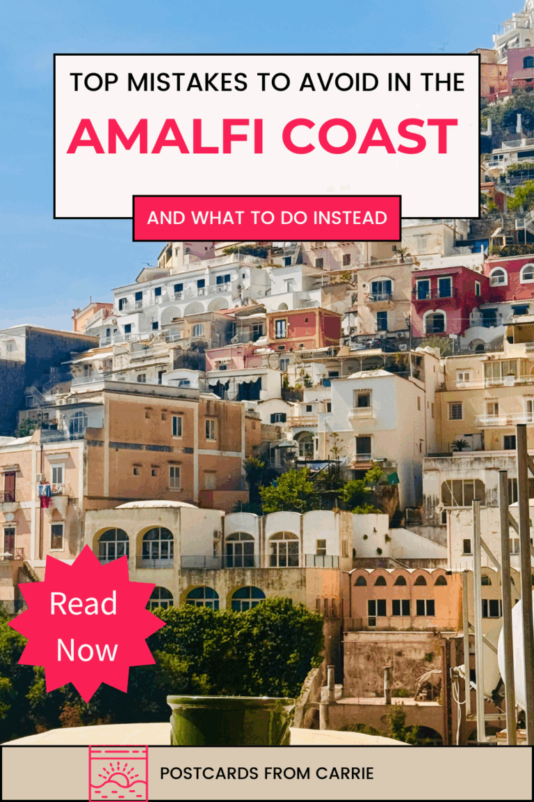 Mistakes to Avoid When Visiting Italy's Amalfi Coast