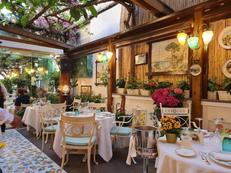 L'antica Trattoria restaurant in Sorrento, Italy
