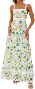 Lemon Dress for Amalfi Coast Travel