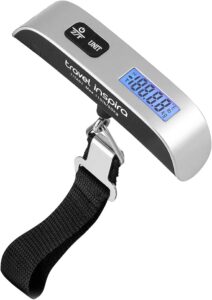 Luggage scale is essential for travel