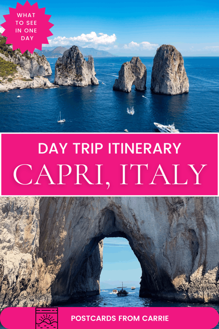 How to spend one full day in Capri Italy, the perfect day trip itinerary