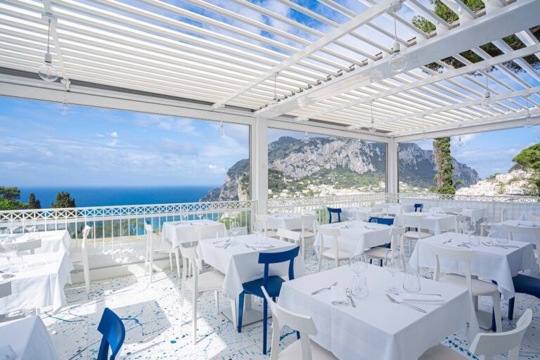 La Palette is one of the best restaurants in Capri, Italy