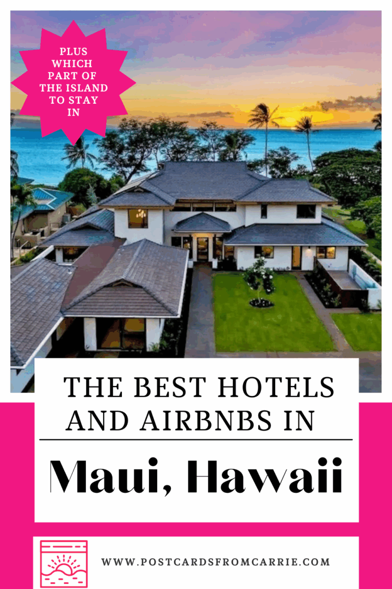 Where to stay in Maui, Hawaii